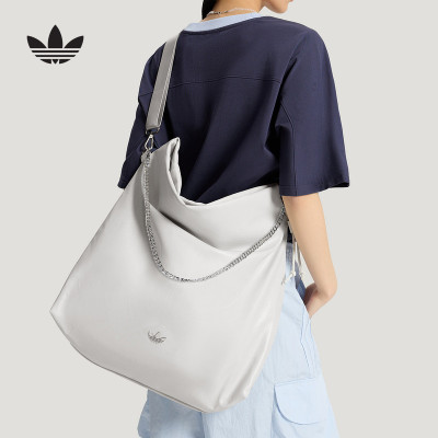 adidas阿迪达斯三叶草大号都市街头风单肩包夏中性斜挎包 KS5158