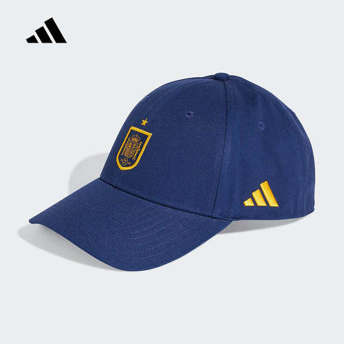 adidas阿迪达斯西班牙队足球文化鸭舌帽2026春中性运动帽 KD3198