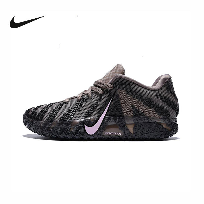 Nike耐克男鞋新款Ja 3莫兰特3代棕黑粉低帮实战篮球鞋HF2794-200