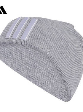 adidas阿迪达斯三条纹3-STRIPES包头冷帽2025冬中性针织帽 KA2359