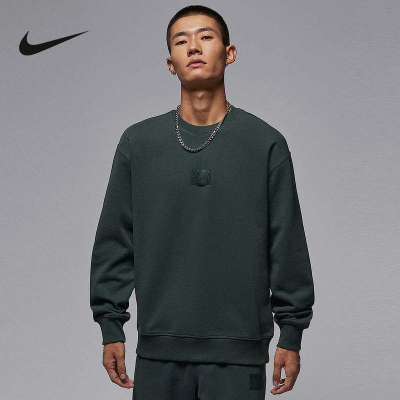 Jordan耐克运动卫衣男秋冬新款宽松休闲圆领针织套头衫FV7260-316,运动服/休闲服装,运动卫衣/套头衫,淘宝优惠券,粉丝福利购,淘宝优惠卷