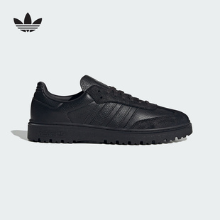 adidas阿迪达斯三叶草T头鞋春SAMBA LX FREIZEIT皮面运动鞋JQ9407