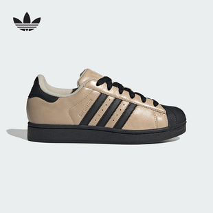 adidas阿迪达斯三叶草美式贝壳头2026春女SUPERSTAR II板鞋IH6661