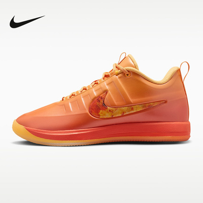 NIKE耐克男鞋橙色BOOK 2布克2代缓震运动鞋实战篮球鞋IB6688-700