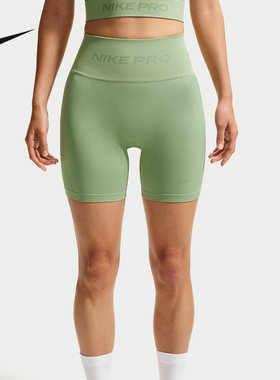 耐克NIKE PRO女子紧身短裤弹性高腰骑行跑步训练运动裤IF1211-006