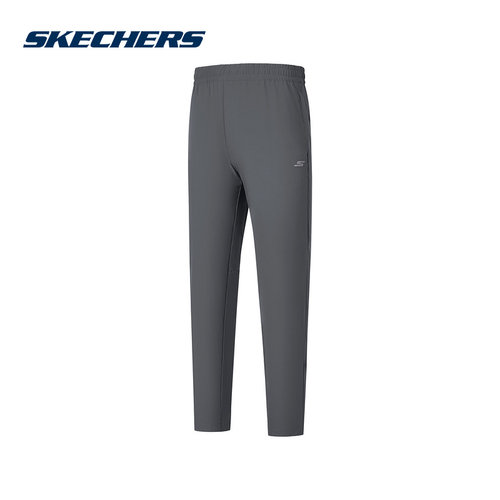 Skechers斯凯奇25秋新款男运动裤舒适休闲长裤 P325M037/006L