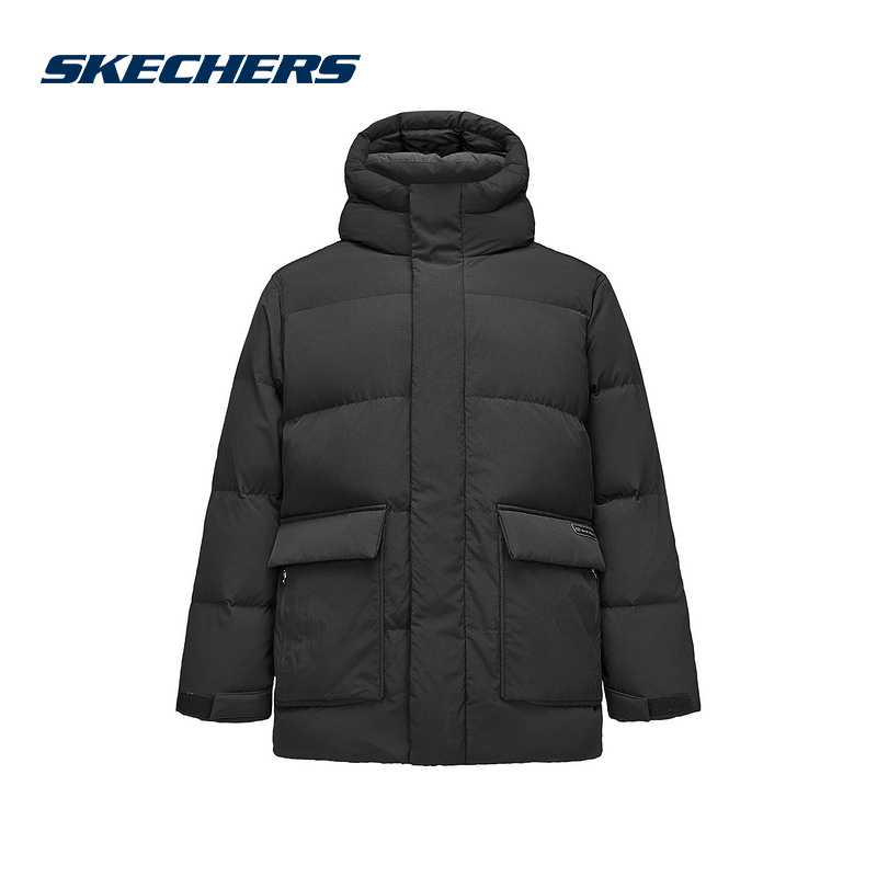 SKECHERS(斯凯奇)|（新款）2024冬男短羽绒服 L424M056-0018