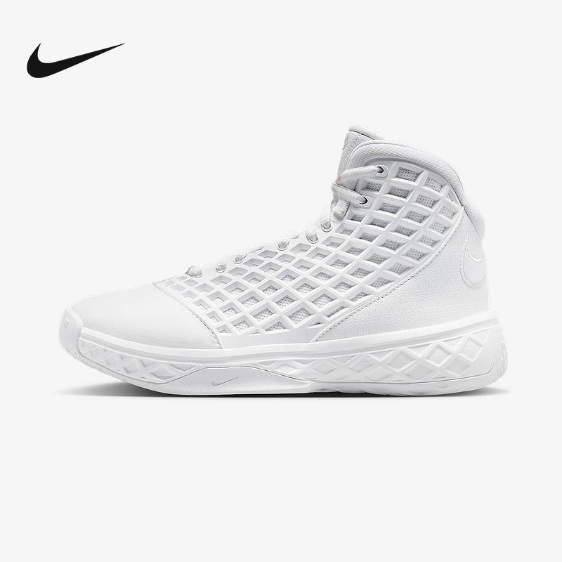 Nike耐克男女童鞋Kobe 3 Protro 科比3白色 中帮篮球鞋HQ2304-100
