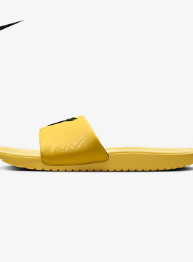 NIKE耐克KOBE KAWA科比大童缓震拖鞋室内男女童一字拖IF2871-700