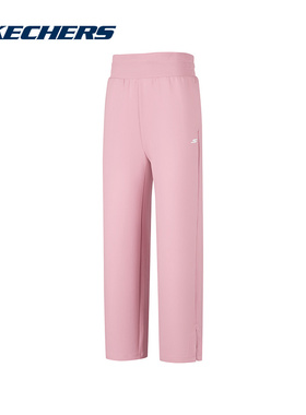 Skechers斯凯奇26春女士时尚休闲长裤宽松直筒裤 P126W027/04QT