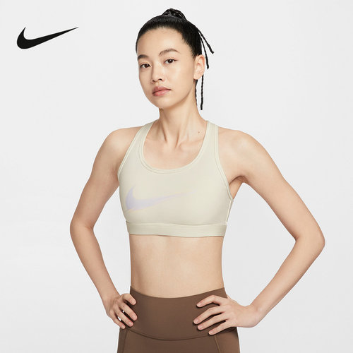 NIKE耐克女子运动内衣中强度支撑健身训练文胸BRA背心IIO0255-047