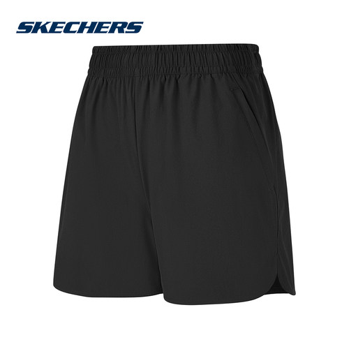 Skechers斯凯奇2026夏女运动短裤宽松舒适时尚休闲五分裤P326W082