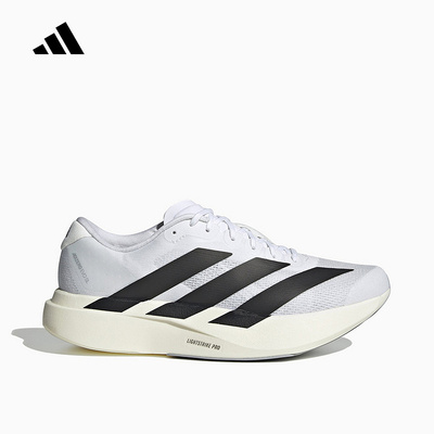 adidas阿迪达斯2025春ADIZERO EVO男竞速美学马拉松跑步鞋 JH6206