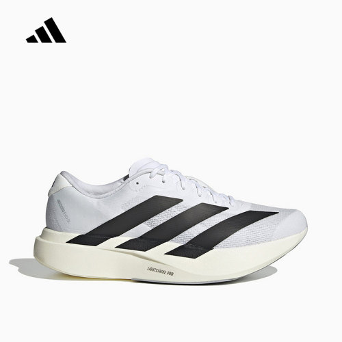 adidas阿迪达斯2025春ADIZERO EVO男竞速美学马拉松跑步鞋 JH6206