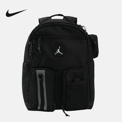 NIKE耐克男女同款书包2026春Joran印花休闲背包双肩包 IU5352-010