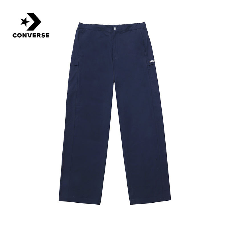 Converse匡威26夏男子运动裤直筒休闲裤宽松梭织长裤 MCJ790-695