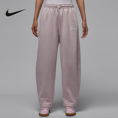 NIKE耐克女裤2026春季新款宽松直筒裤阔腿裤休闲长裤IF1002-627