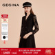 小黑裙小香风蕾丝连衣裙 式 蕾丝 GEGINA吉吉娜高端干练气质衬衫