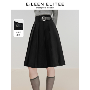 ELITEE法式 朗姿欧洲EiLEEN 高级感a字显瘦通勤半身裙2 朗姿奥莱