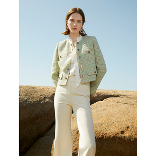 短外套 气质高级感设计感女年春季 朗姿法式 复古小香风短款