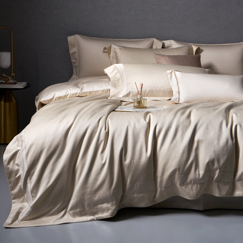 高端四件套全棉提花床上用品