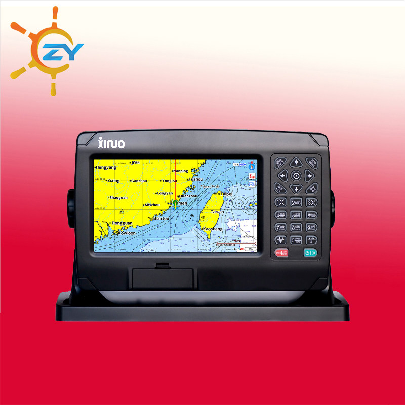 新诺科技XF-607北斗GPS双模定位船用海图机导航仪器7英寸