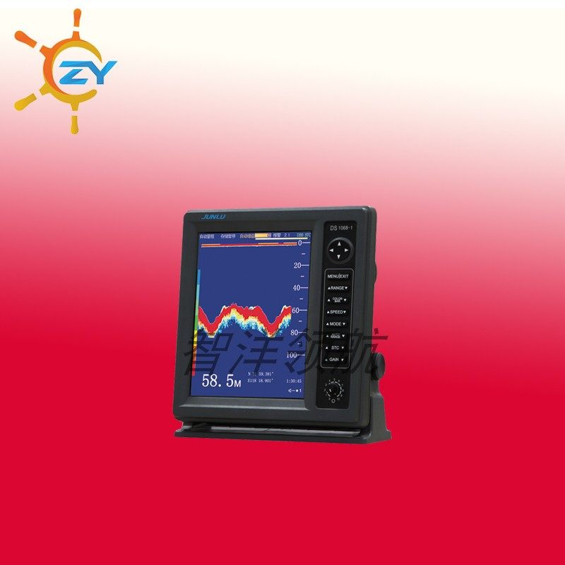 船用测深仪南京俊禄DS-1068-1量程800米 10.4英寸显示器带CCS
