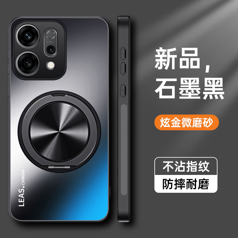 适用于oppo reno14手机壳ren014pro保护套reon13pr0防摔rone12por镜头全包0pp0防滑opop防指纹PLA110带支架PK