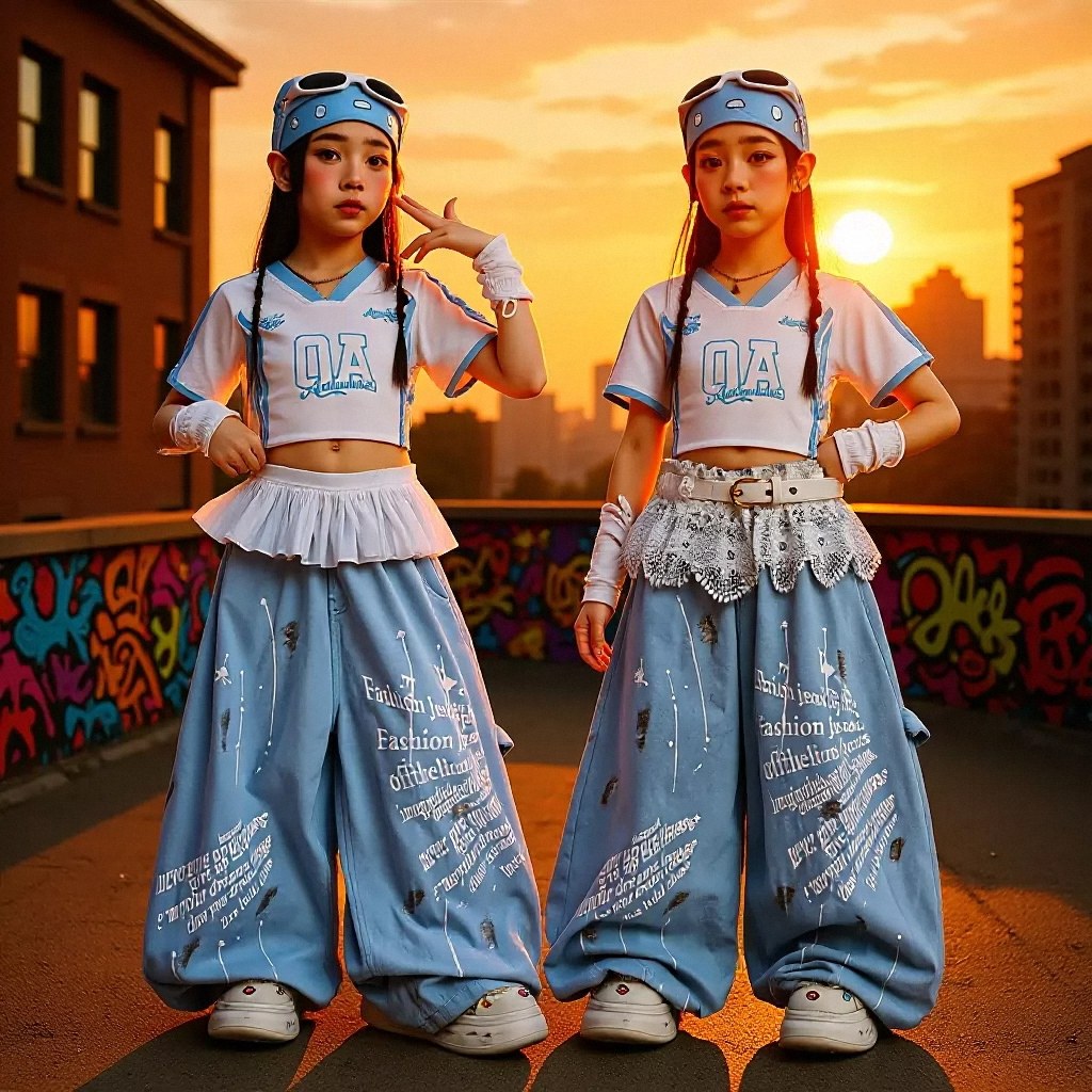 街舞潮服全场焦点够潮！图片
