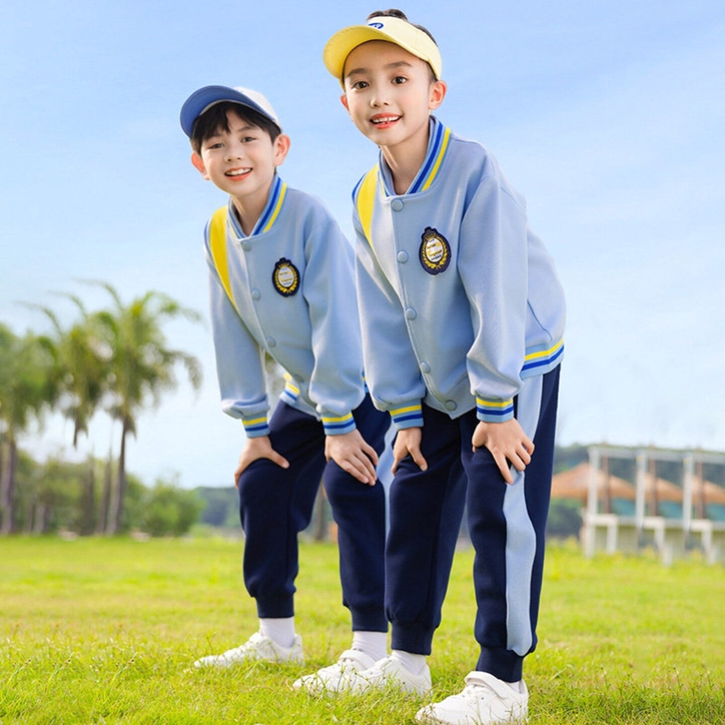 幼儿园班服三四年级校服学院风学校运动夏季休闲马甲中小学生内搭