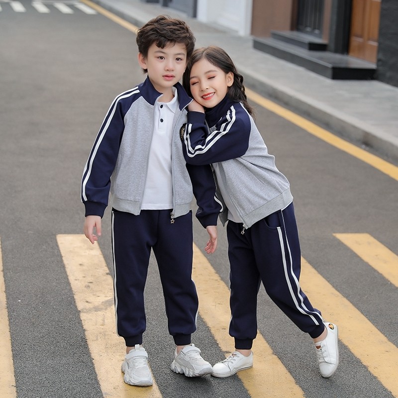 小学生校服套装春秋儿童运动棒球服学院风班服裙子秋装幼儿园园服