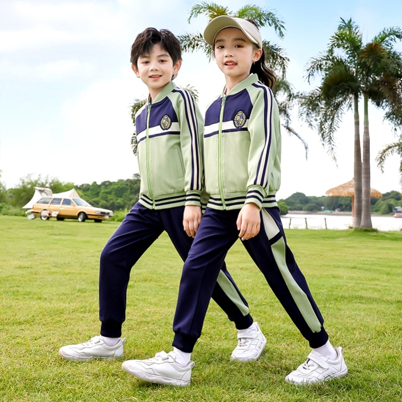 英伦风班服冬装服饰学院风小学生校服四件套秋装服装翻领春夏幼师