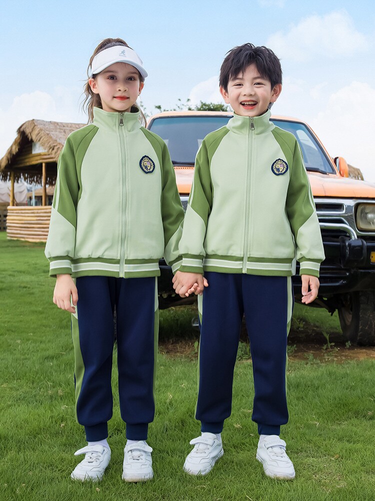 春夏秋冬款运动风班服棒球运动幼儿园秋季休闲秋冬季裤子洋气酷