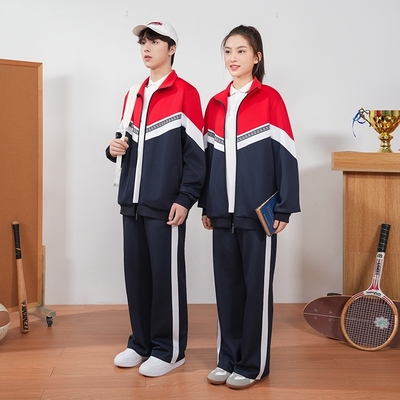 江西省九江市濂溪区中小学生统一校服冲锋衣三件套秋冬装班服套装