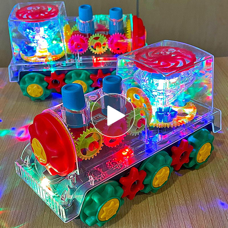 宝宝益智火车玩具灯光音乐