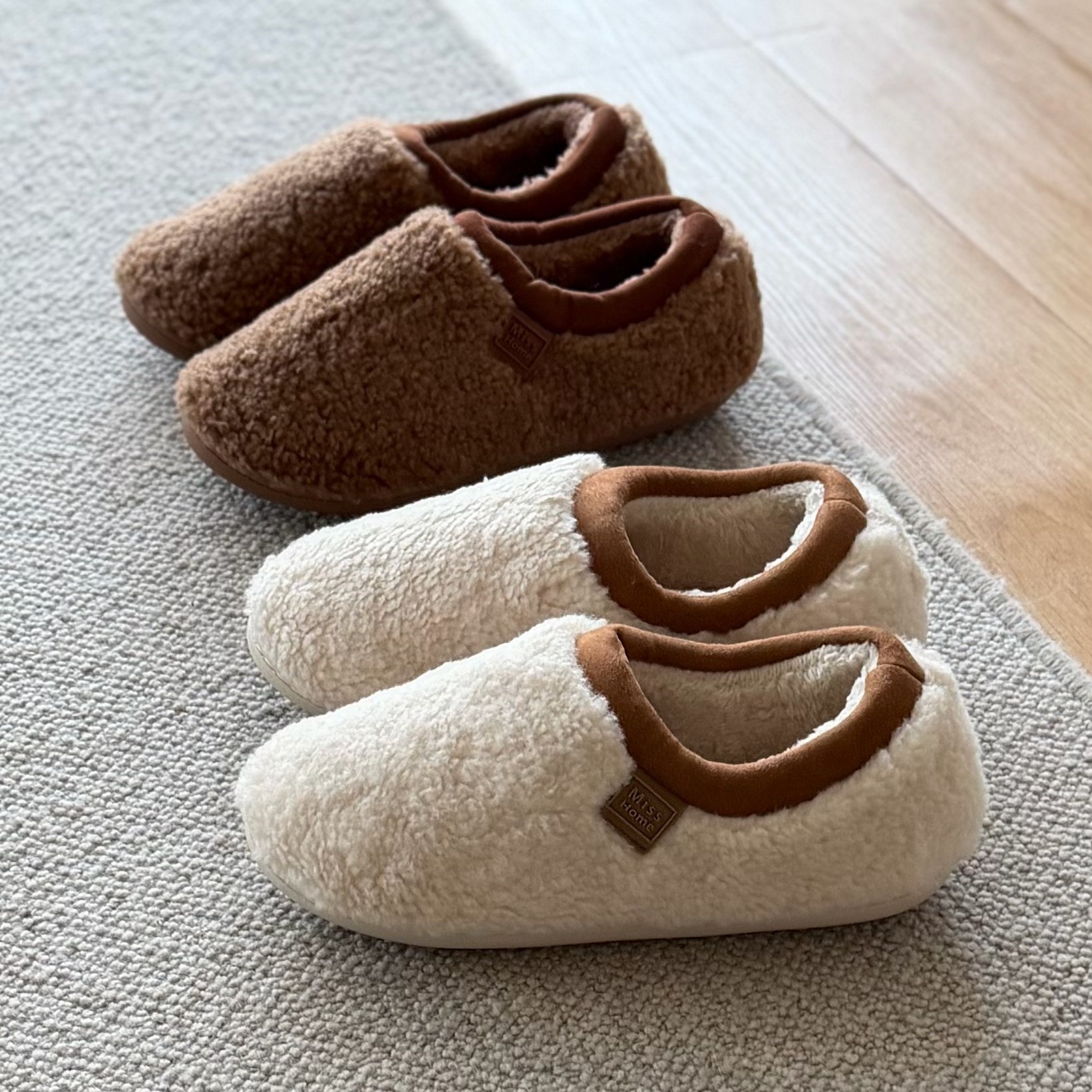 超软踩屎感包跟月子鞋产后秋冬居家室内孕妇棉拖鞋加绒保暖防滑女