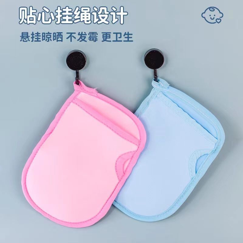 儿童无痛搓灰搓泥沐浴手套