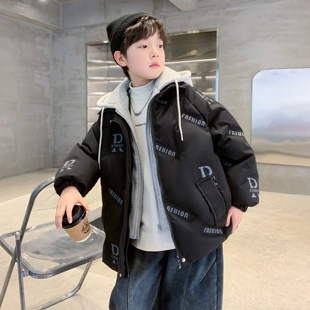 男童冬装男童外套秋冬季春装上衣绒毛中大款童装长袖春秋毛衣衣服