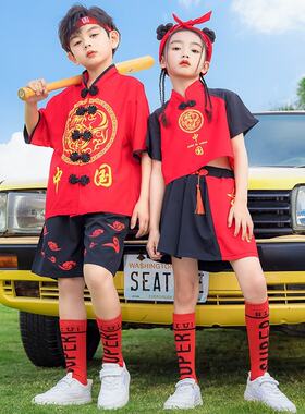 小学生校服经典幼稚园统一活动两件套海军风礼服运动服纯棉班服