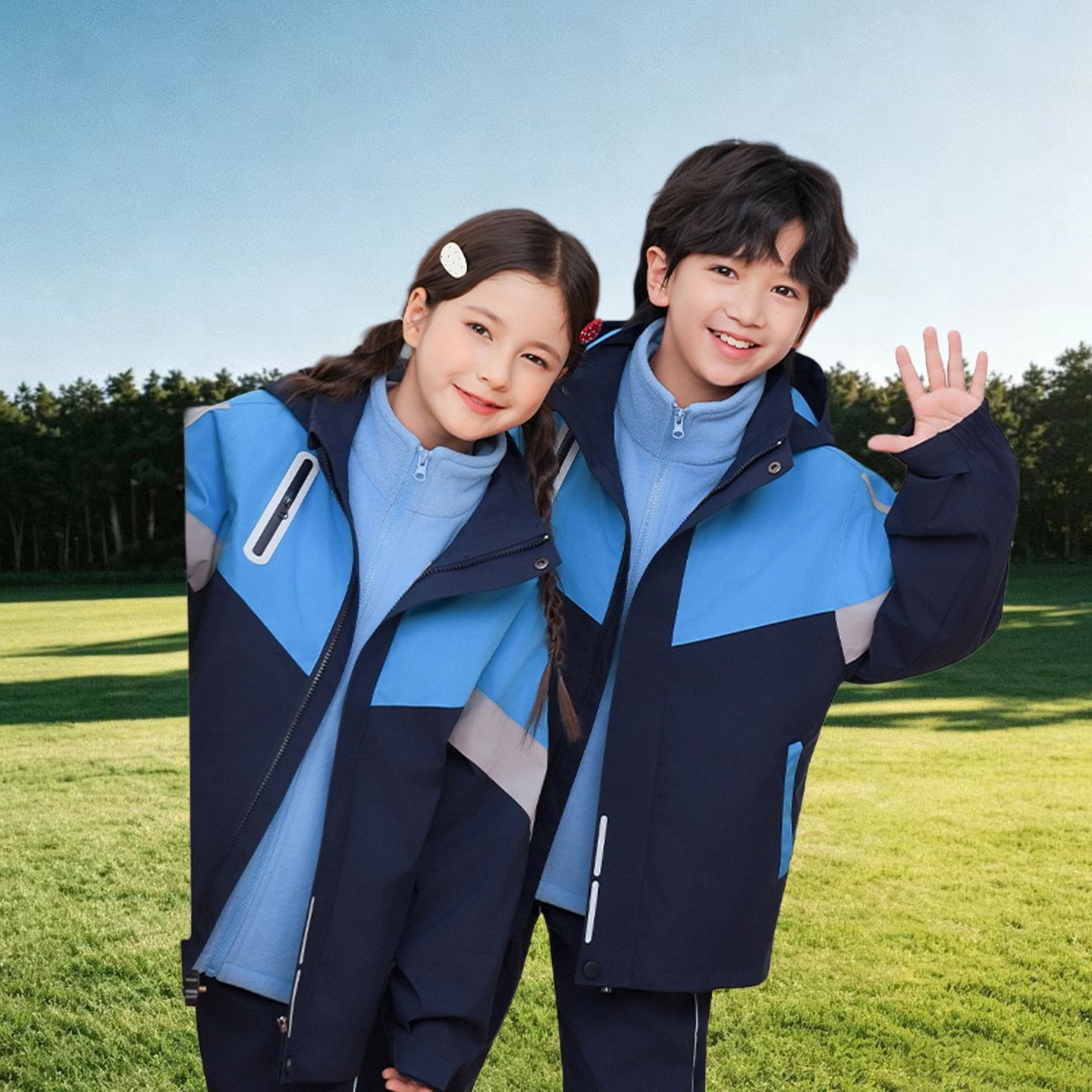 南昌市小学统一冬校服