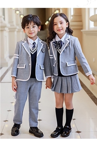 小学生校服春秋装儿童运动会三件套幼儿园园服秋冬季套装班服定制