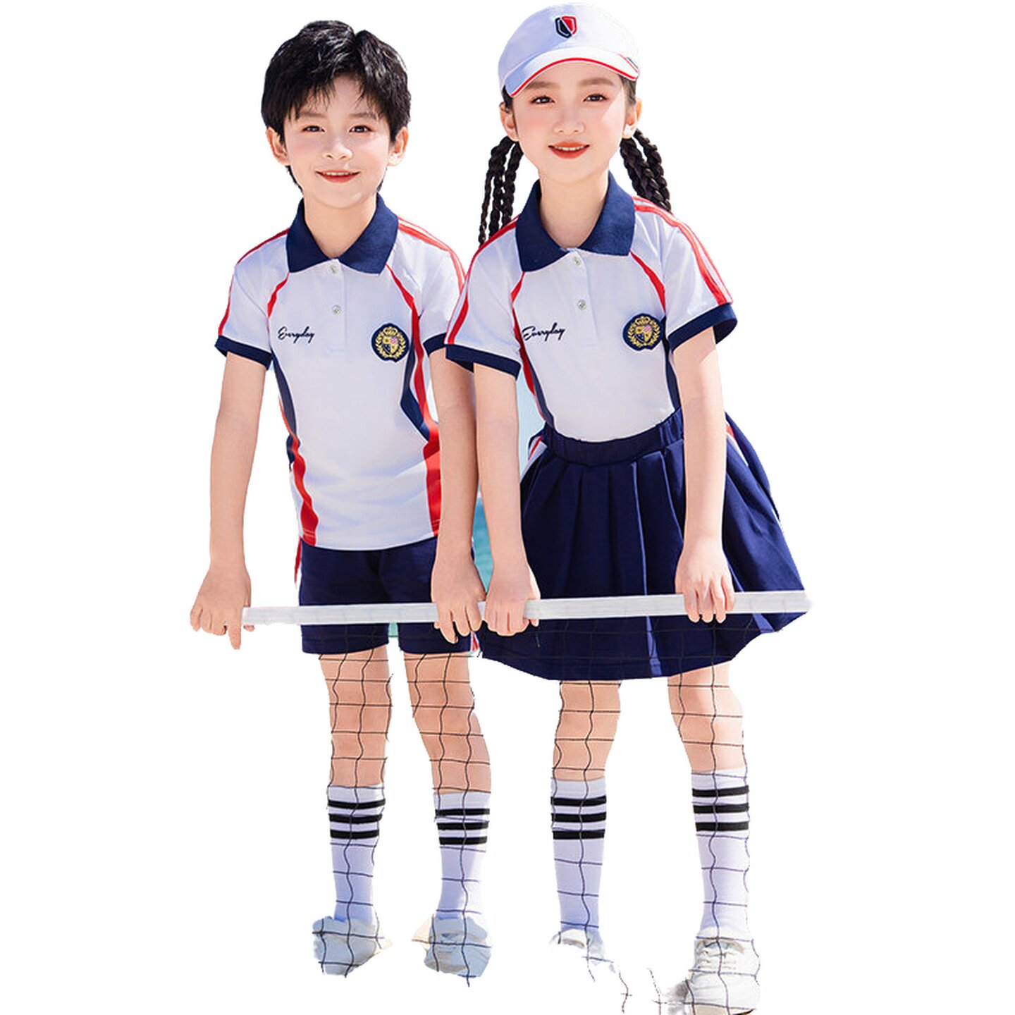 运动风班服园服开幕式舞蹈合唱连衣裙运动会小学生西装中大童国风