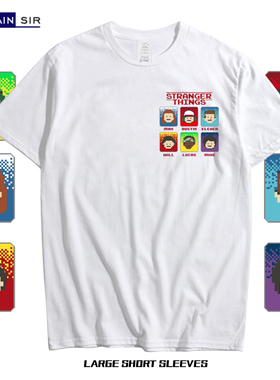 怪奇物语Hellfire Club地狱火俱乐部美剧周边同款短袖t恤男女纯棉