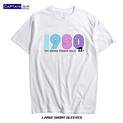 星球大战周边1980短袖t恤夏纯棉