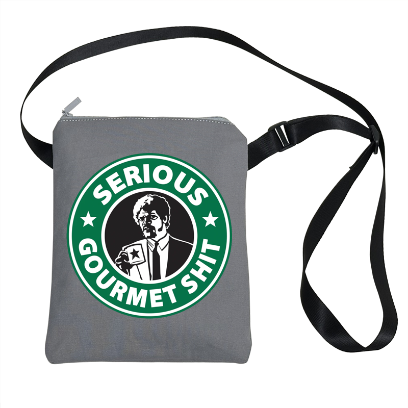 电影PulpFiction低俗小说斜挎包