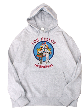 绝命毒师LOS POLLOS HERMANOS炸鸡叔风骚律师周边外套卫衣连帽衫