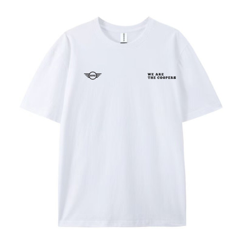 高级纯棉mini cooper工作服短袖t恤大码汽车4S店工衣车展工服宝马