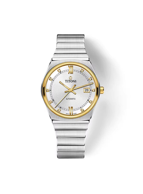 Titoni瑞士梅花表动力系列自动机械表商务男表83751-SY-629