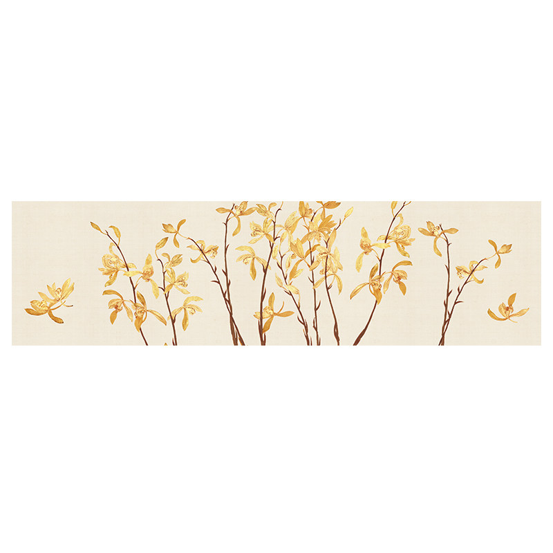 法式中古风玉兰花装饰画芯酒店公寓民宿挂画芯卧室背景墙自粘贴画图片