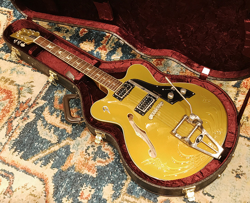 Duesenberg杜森伯格Alliance 40周年老鹰乐队纪念款半空心电吉他